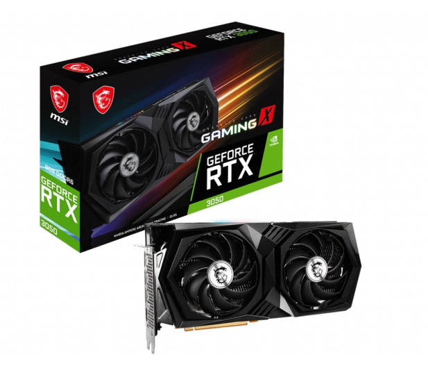 MSI GeForce RTX 3050 GAMING X 8GB GDDR6 - 715691 - zdjęcie